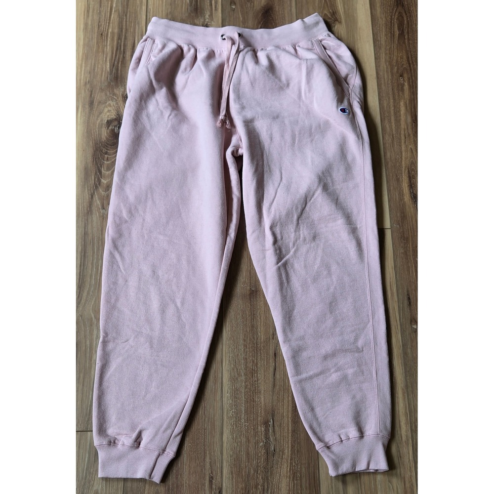 Champion Elastic Waistband Jogger Pants Women's Size 2X Pink